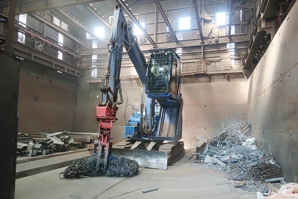 画像:体への負担を抑えた作業